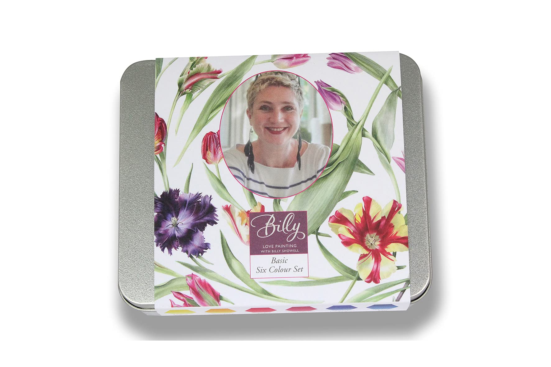 Billy Showell : Sennelier Watercolour Paint : 10ml : Basic Colour Set of 6