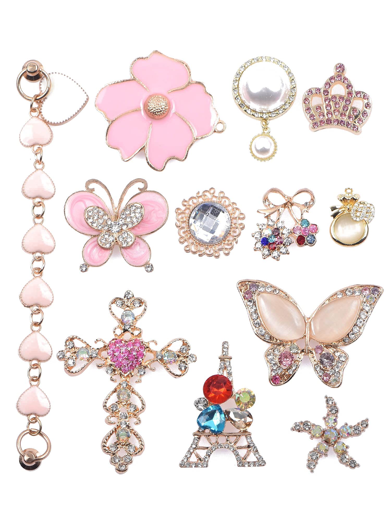 Enamel Shoe Charms Jewelry Accessories Decoration for Girls Women Party Favors Birthday Gifts