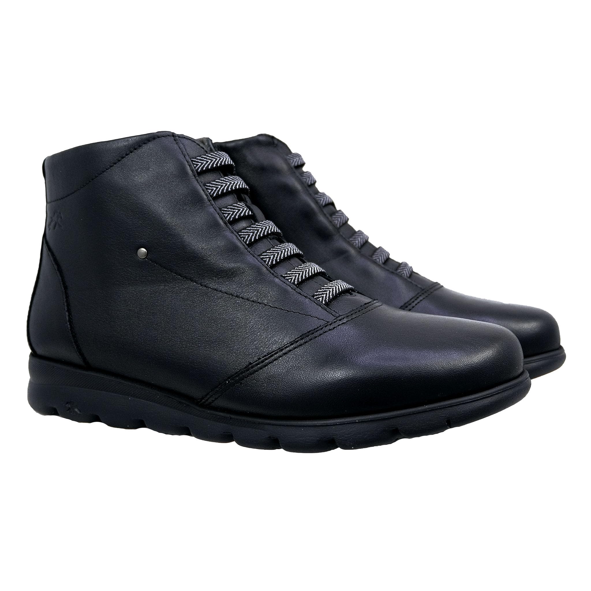 Fluchos Susan Evel Sugar Negro - Botín de Piel