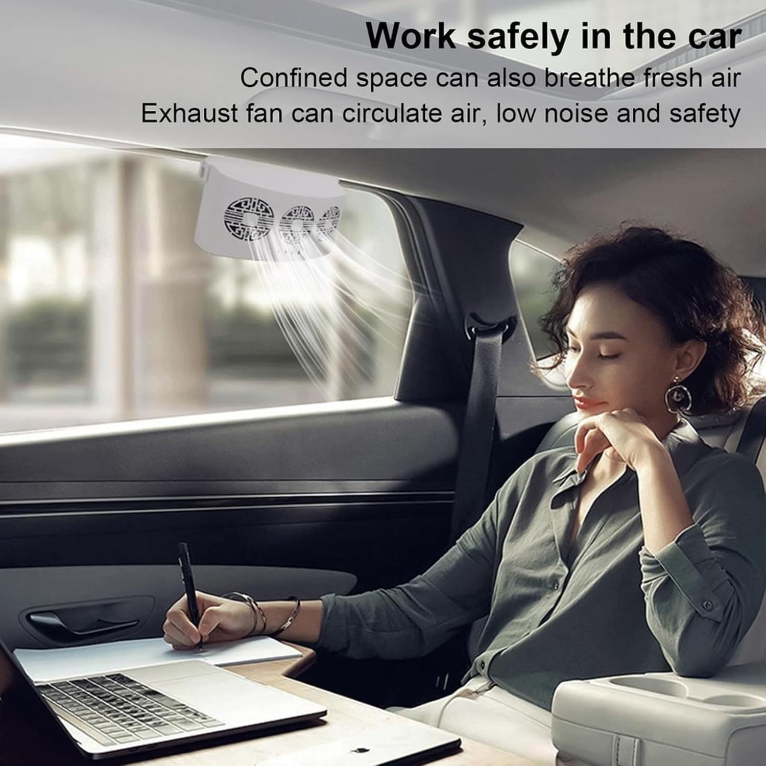 Car Window Solar Ventilator USB Charging Solar Powered Fan Car Exhaust Fan Auto Air Vent Cooling System