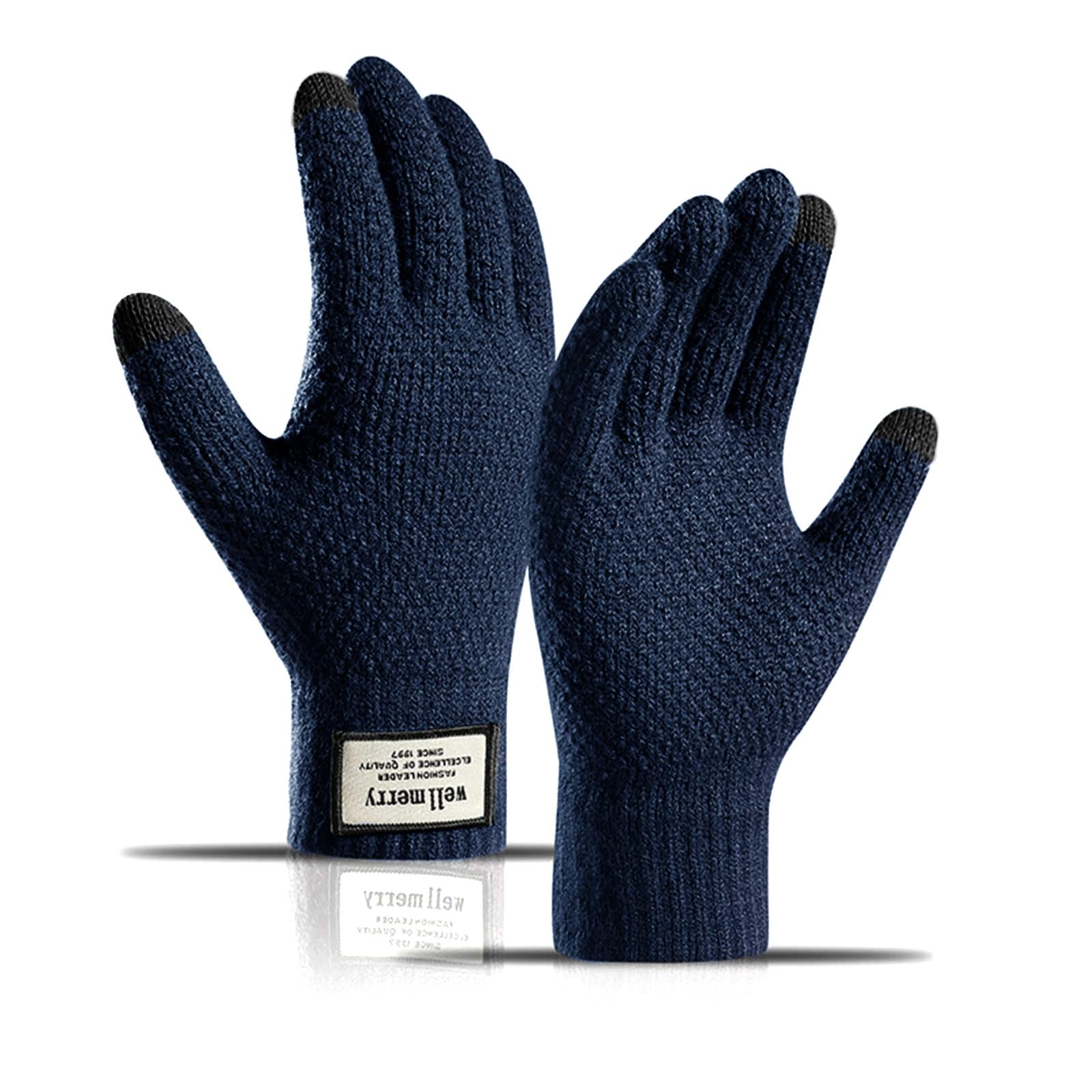 Guanti Senza Dita Invernali Termici – Morbidi In Peluche, Per Uomo E Donna, Guida E Outdoor, 2/3 Paia - 2