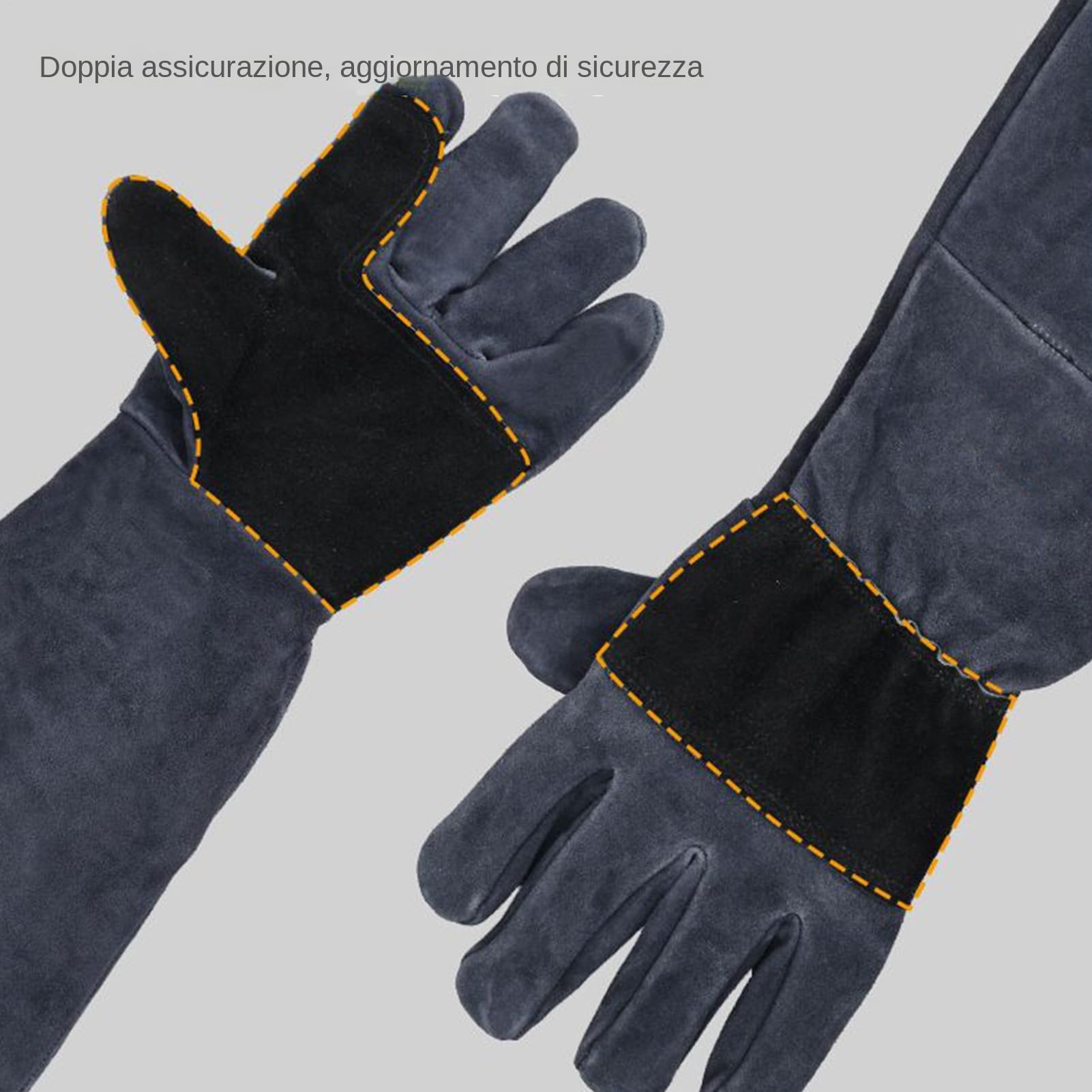 Guantes De Manejo De Animales Manguito De Protección Y Equipos De Agarre