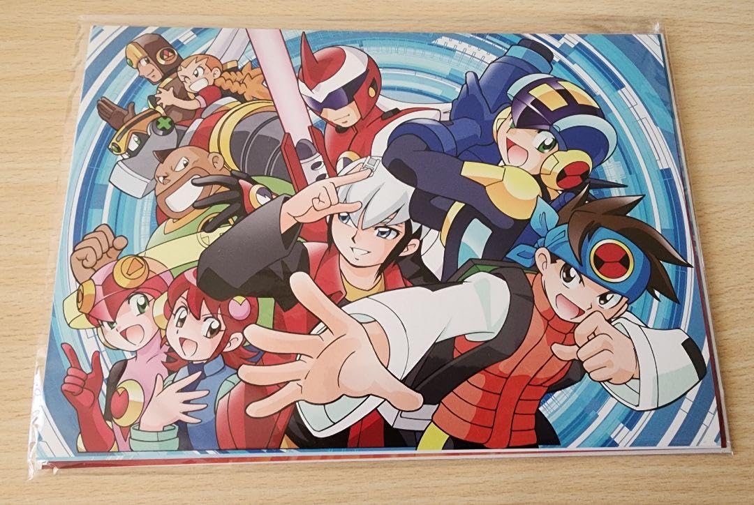 Amazon.co.jp: ロックマンエグゼ NEW STORIES 2023 複製原画4枚