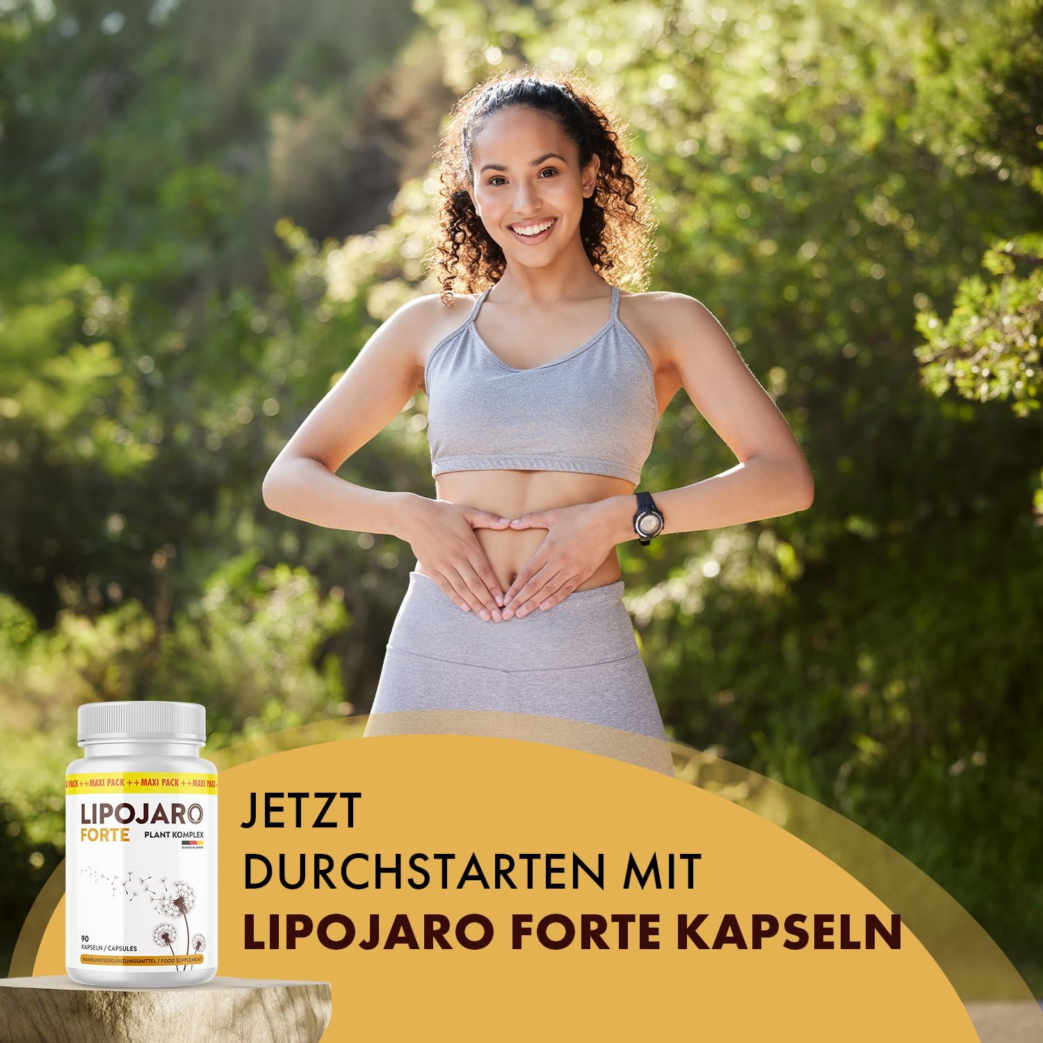 Lipo Jaro Forte Kapseln | Der ideale Alltagsbegleiter | für Mann und Frau geeignet| 90 Kapseln Inhalt : Amazon.de: Drogerie & Körperpflege