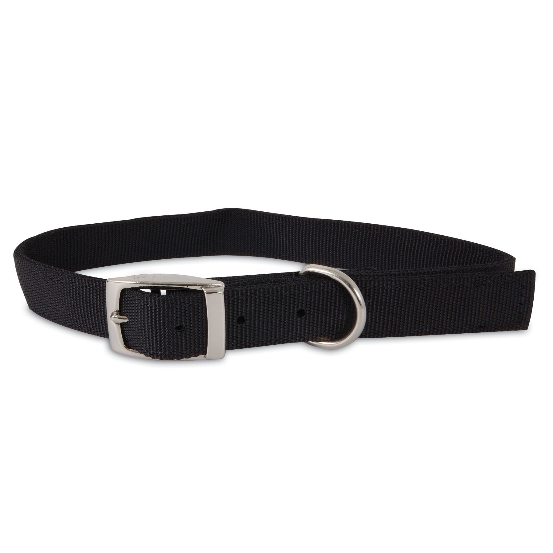 DoskocilASPEN PET PRODUCTS 21370 Nylon Dog Collar, 1 by 24-Inch, Black