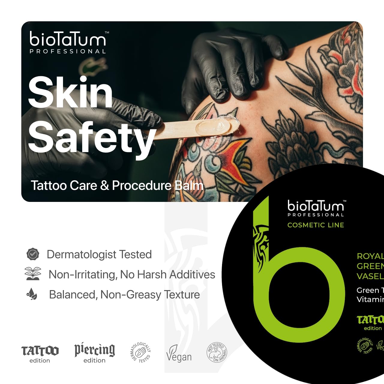 Royal Jelly Green Tea, Tattoo Aftercare, Petroleum Jelly Best for Tattoos, Tattoo Balm Aftercare - Image 4