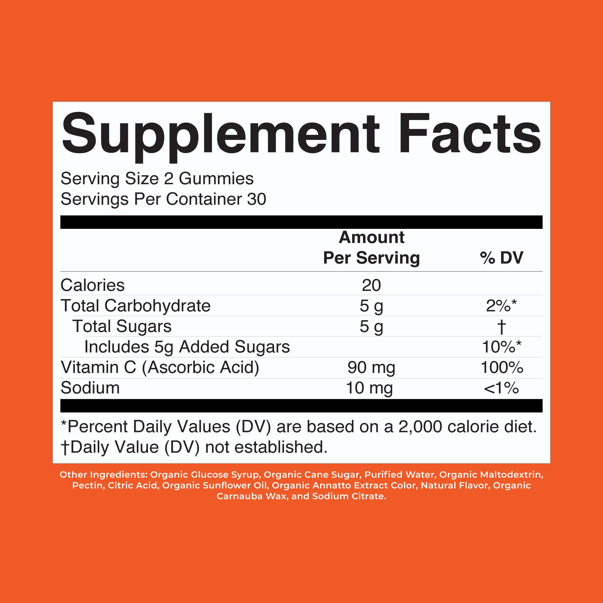 MARYRUTH'S Kids Vitamin C Gummies, 60 Servings, Immune Support Supplement — Amazon image 9