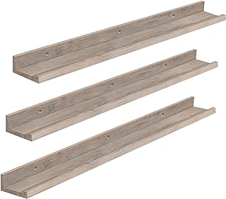 HOOBRO Floating Shelves, Wall Shelf Set of 3, 35.4 Inches Hanging Shelf ...