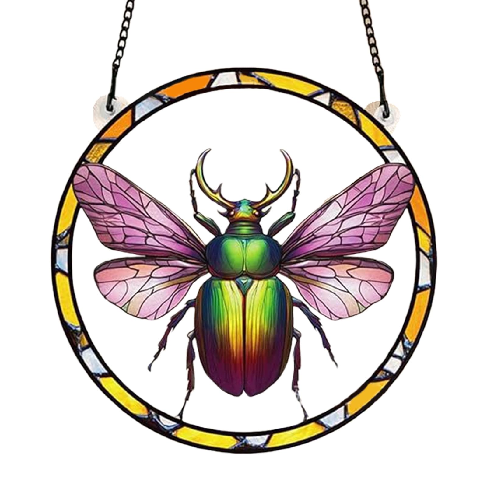 Jazuaiao Nature Inspireds Suncatchers Hanging Ornament for Indoor Outdoor Decoration Acrylic Hanging Ornament