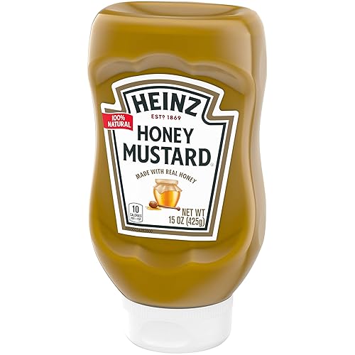 Vista 131 de Heinz Mostaza amarilla (botella de 567 g)