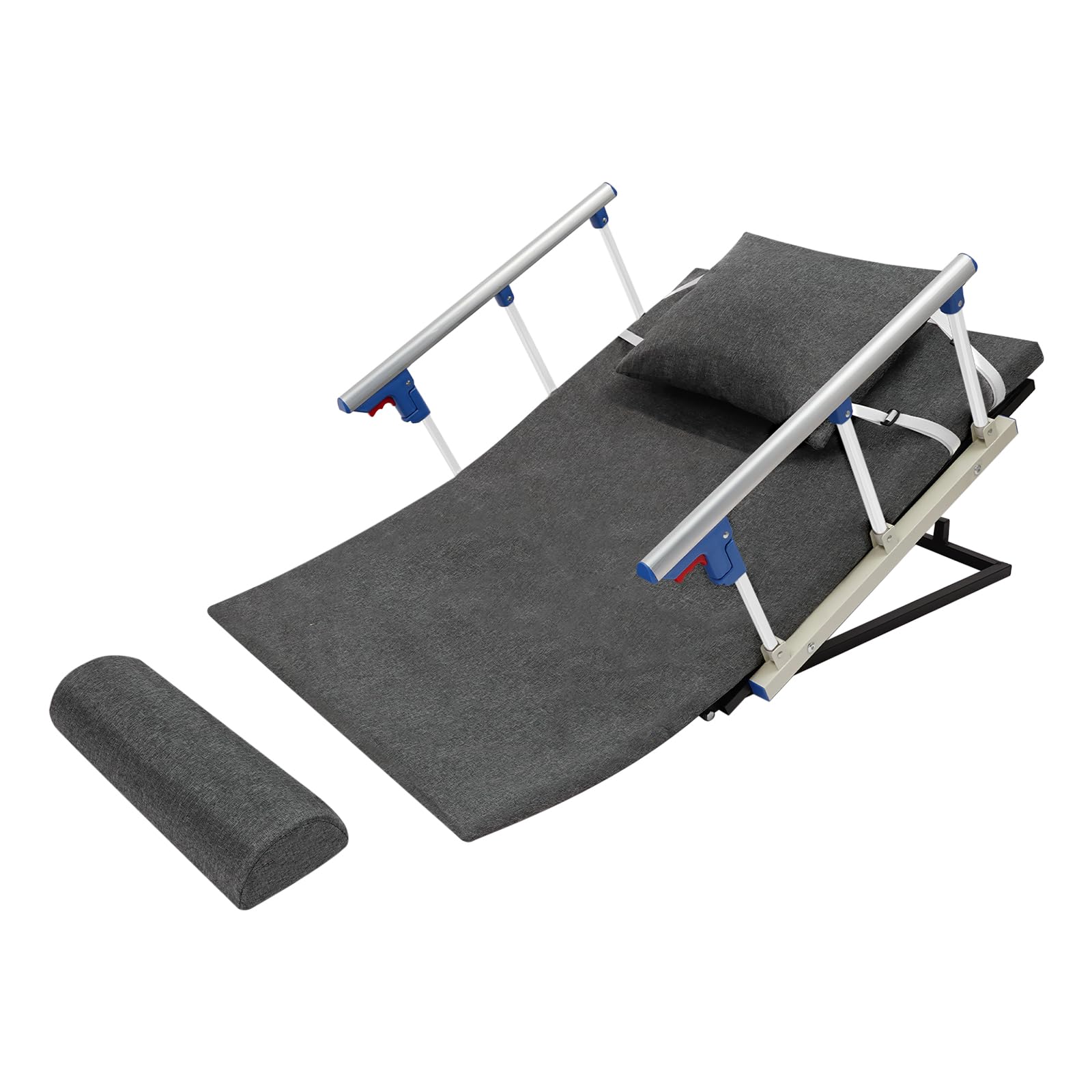 120 x 73 cm (largo x alto x alto), respaldo eléctrico para cama con cable de alimentación de 2,5 m, respaldo de cama elevador con acolchado suave, reposapiés y mando a distancia, respaldo de cama en