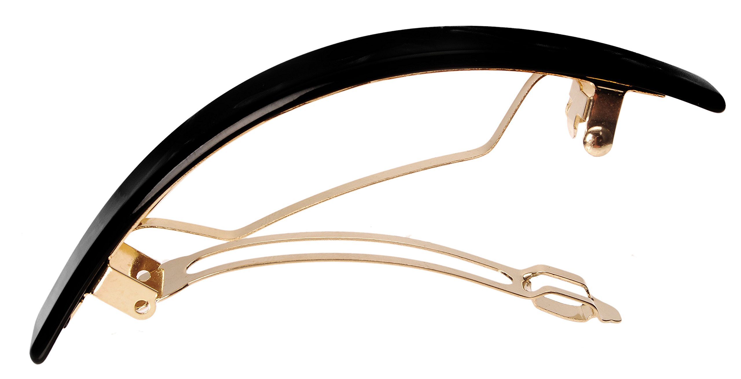 Amazon.com : France Luxe Narrow Rectangle Volume Barrette 