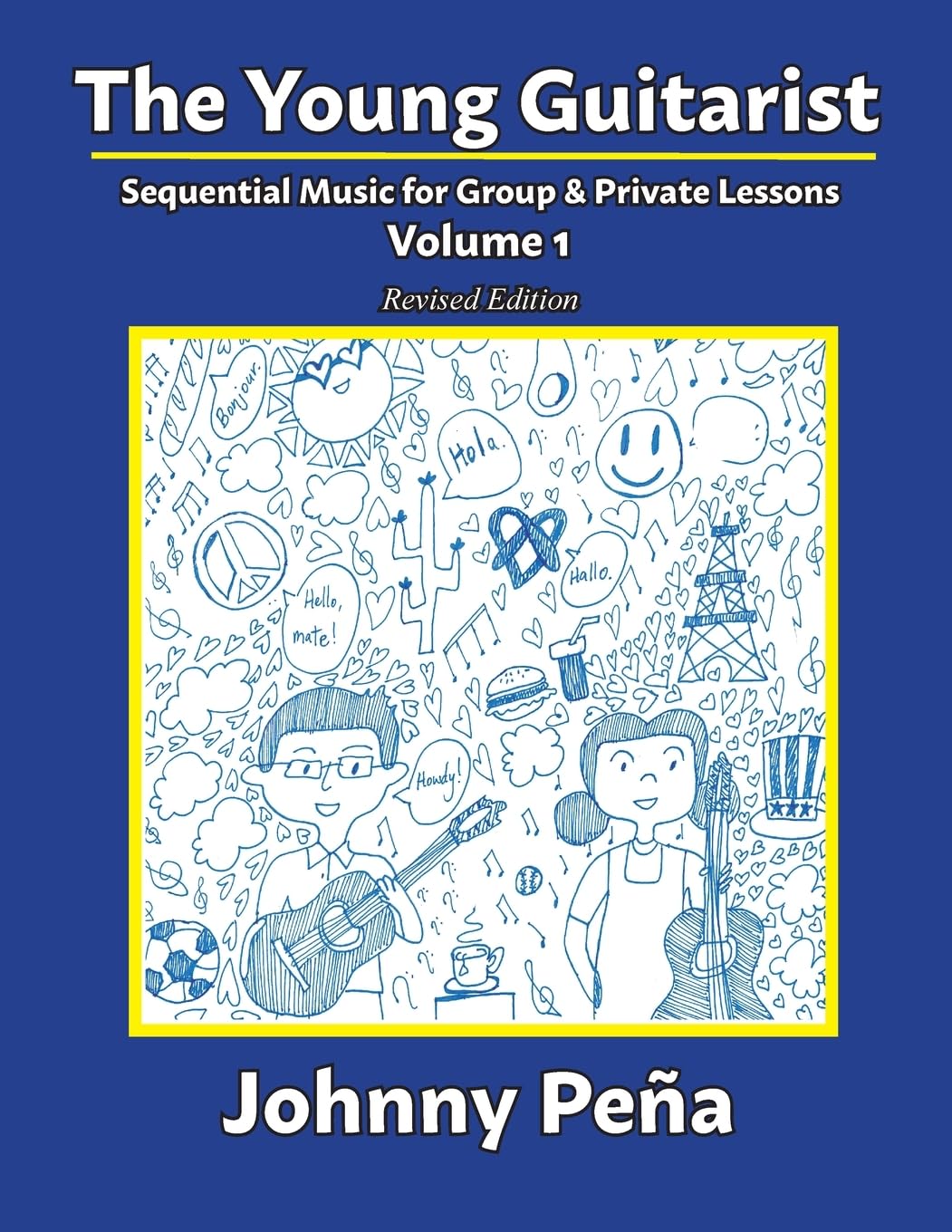 The Young Guitarist Volume 1 méthode de guitare progressive enfant