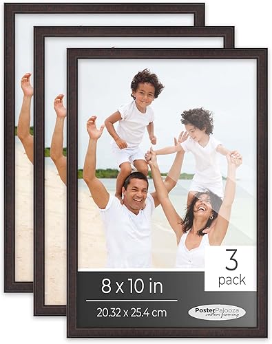 Vista 142 de Juego de 3 portarretratos de 16 x 20 pulgadas, color blanco lavado, de madera de 16 x 20 pulgadas, para pared de galería, 3 marcos de 16 x 20 Blanco