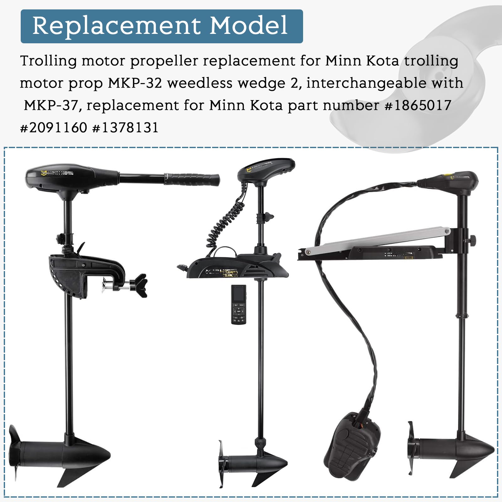 Hélice MINN KOTA Power Prop Mkp-2 - Moteurs Eléctriques - Navigation - Foto 10