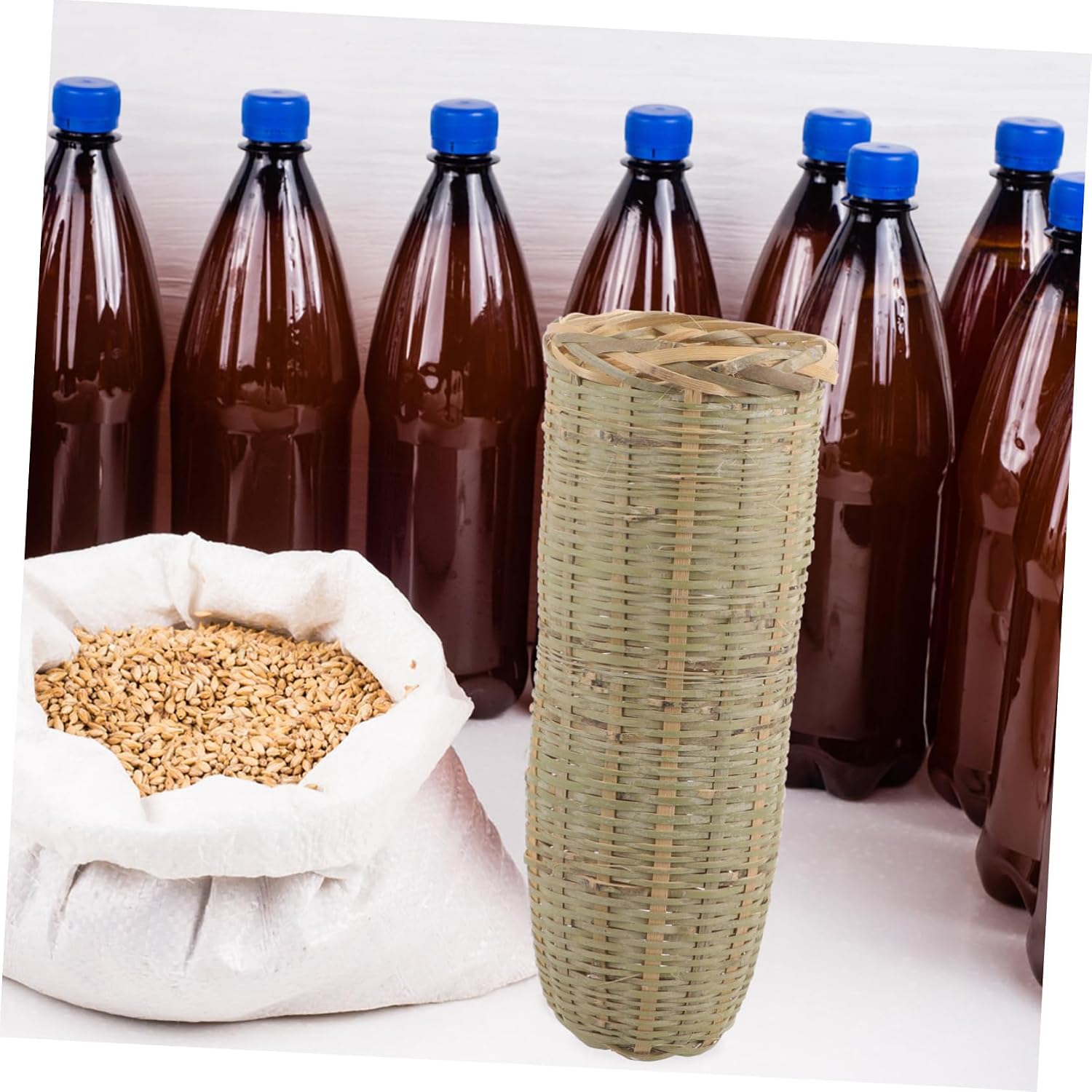 Innovative Bamboo Wine Filter Homebrew Beer Filter Basket Essential for Craft Cocktails