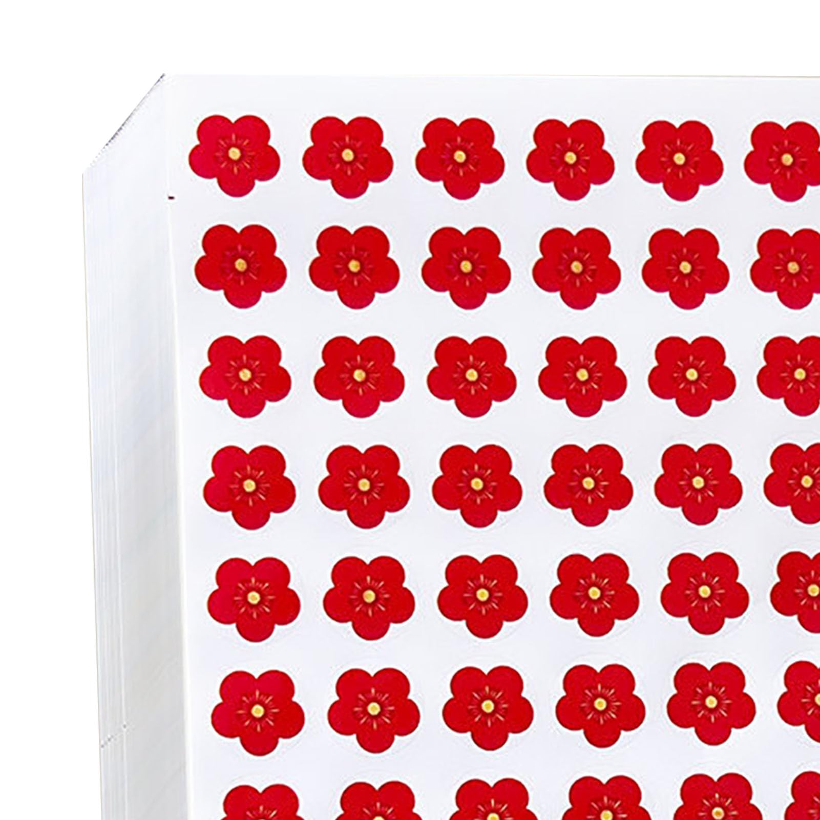 Tyenaza 800pcs Reward Stickers, Little Red Flowers Reward Stickers Students Self Adhesive Stickers for Kindergarten Primary School - Image 6