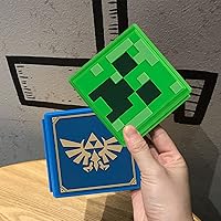 Vista 6 de doepeBAE Funda para tarjetas de juego para Nintendo Switch, soporte portátil para tarjetas de juego, funda rígida de almacenamiento de tarjetas