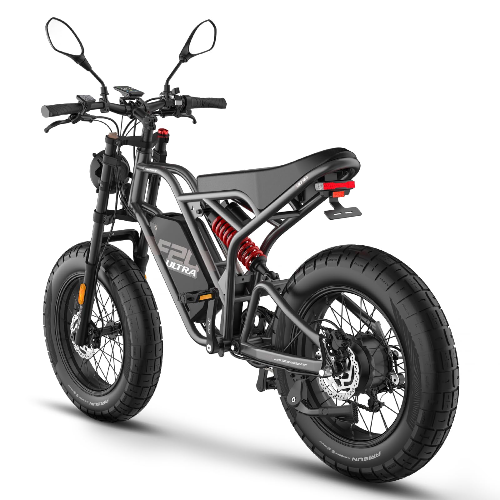Fafrees F20 Ultra Bici Elettrica E-Bike, Batteria 48V 25Ah, Città Elettrici da 20 * 5.0 Pollici, Motore Fatbike, Autonomia Mountain Bike Fino a 80-140 km