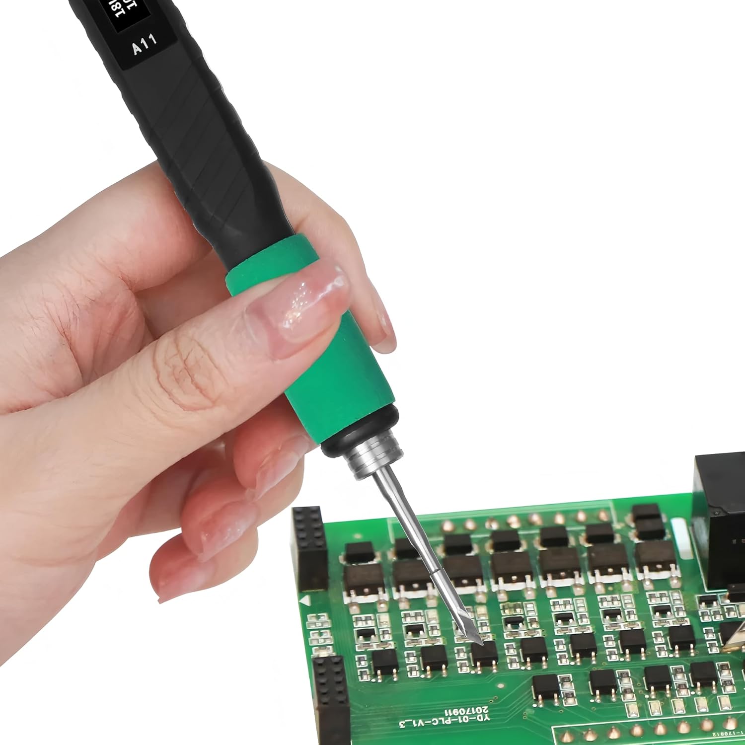 AIFEN A11 USB Soldering Station Charging Soldering Iron Portable for Cell-Phone Repair Welding Tools Compatible C210 Handle +3tips