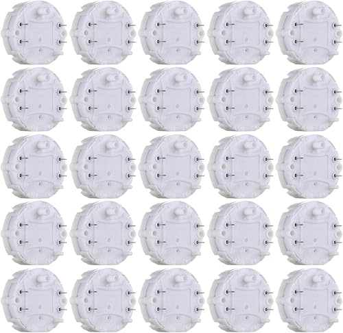 ECCPP Kit de reparación de velocímetro, medidor de instrumento de motor paso a paso, 25 unidades X27 168