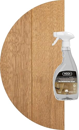 Vista 16 de WOCA Jabón refrescante de aceite (refresco de aceite), natural 2.5L - Limpiador concentrado para pisos de madera dura tratados con aceite, muebles