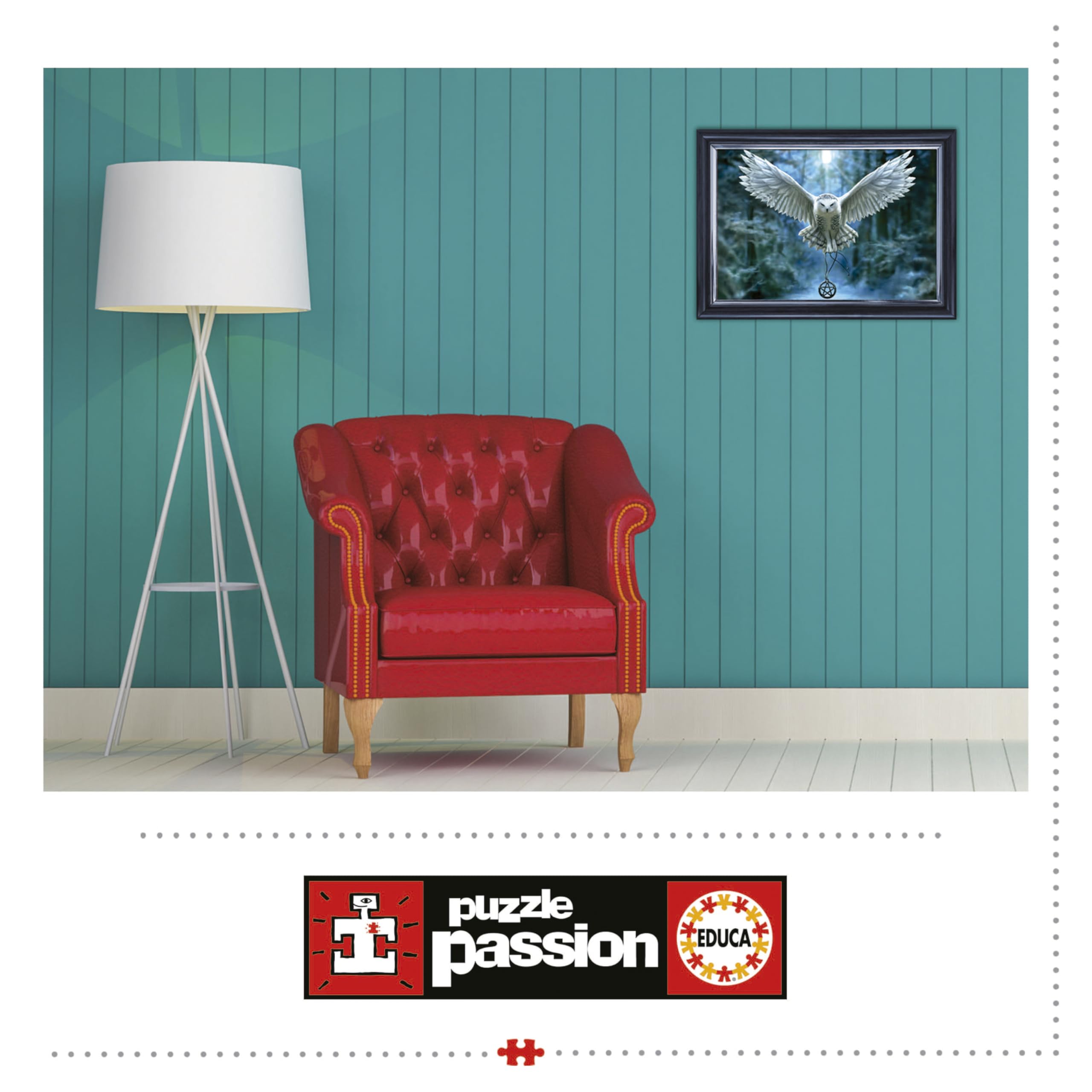 Educa 500 Teile Puzzle 'Eiscreme' Für Erwachsene - 48x34cm Inkl. Puzzlekleber, Ab 11 Jahren