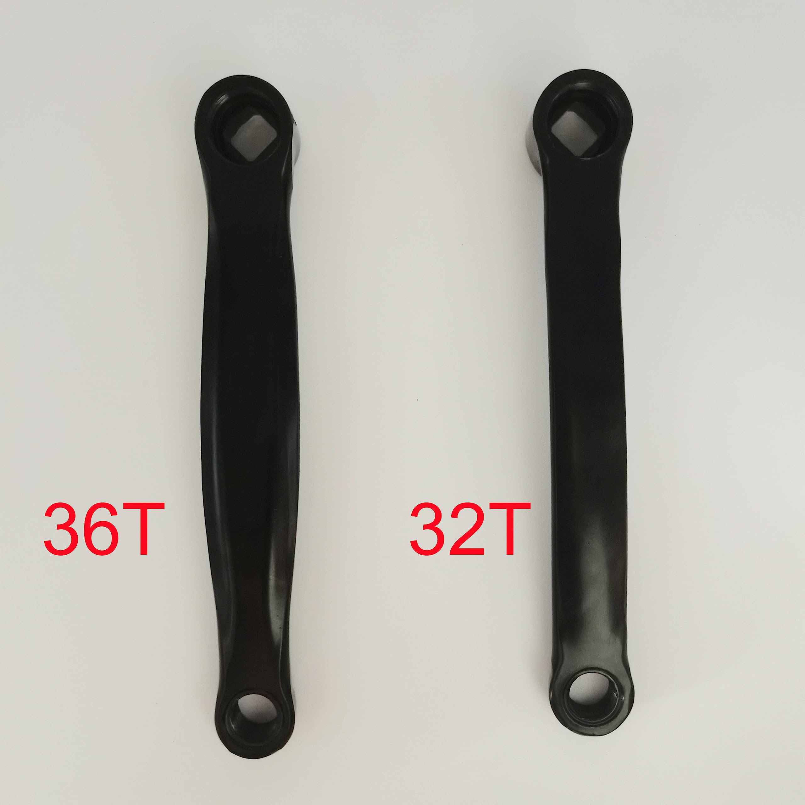 Amazon.com : ZZRSDAN 165mm Crankarm Single Speed Crankset for