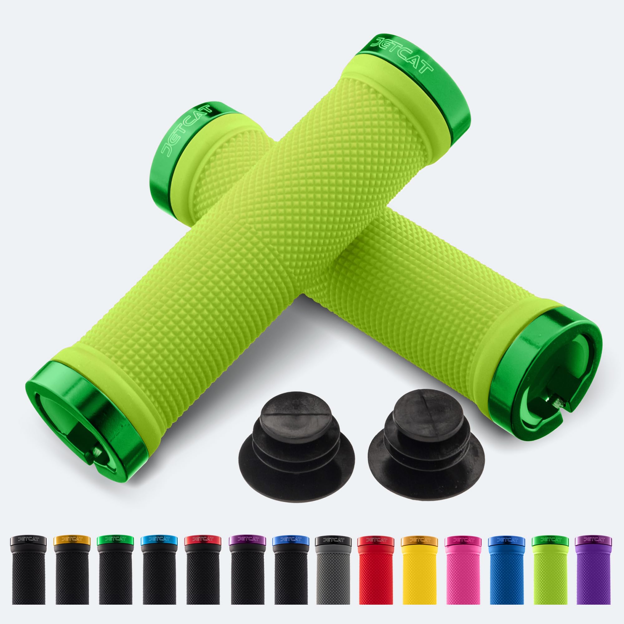 Poignées Guidon Brompton Antidérapantes Poignées Guidon Vélo Vincita Verrouillables - Taille 115mm Ou 130mm - Brompton Et Vélos Standard Poignée Confort Antidérapante