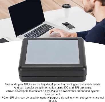 USB to I2C SPI Host Adapter, Professional Multi Protocol Interface Converter for Embedded Systems Development with USB Cable and ABS Material