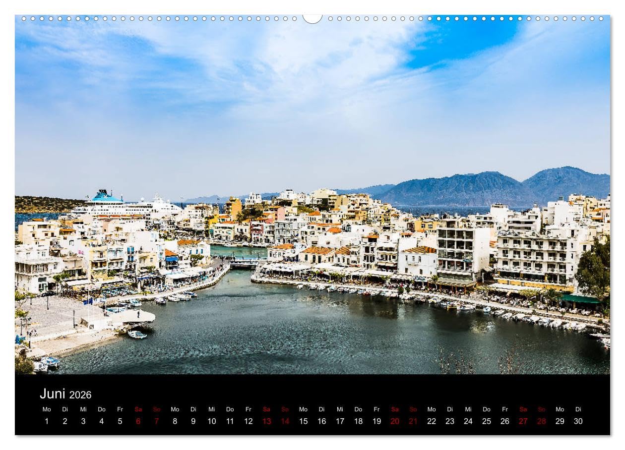 Reiseziele in Griechenland (hochwertiger Premium Wandkalender 2026 DIN A2 quer), Kunstdruck in Hochglanz: Drei Orte in Griechenland neu entdeckt (CALVENDO Orte)