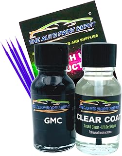 Auto Paint Depot Touch Up Paint for GMC Truck-Light Green 503 (1965) (All Years, All Models) Half Ounce with Clear Coat