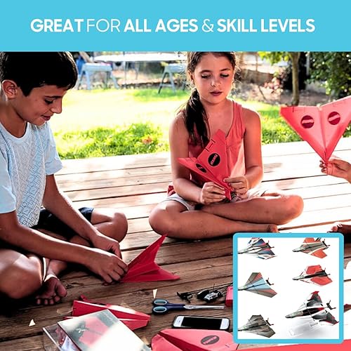 Miniatura 11 de Juego de conversión de avión de papel eléctrico, de Powerup