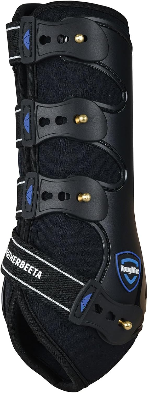 WeatherBeeta Tough-Tec Hard Shell Dressage Boots, Black, Medium