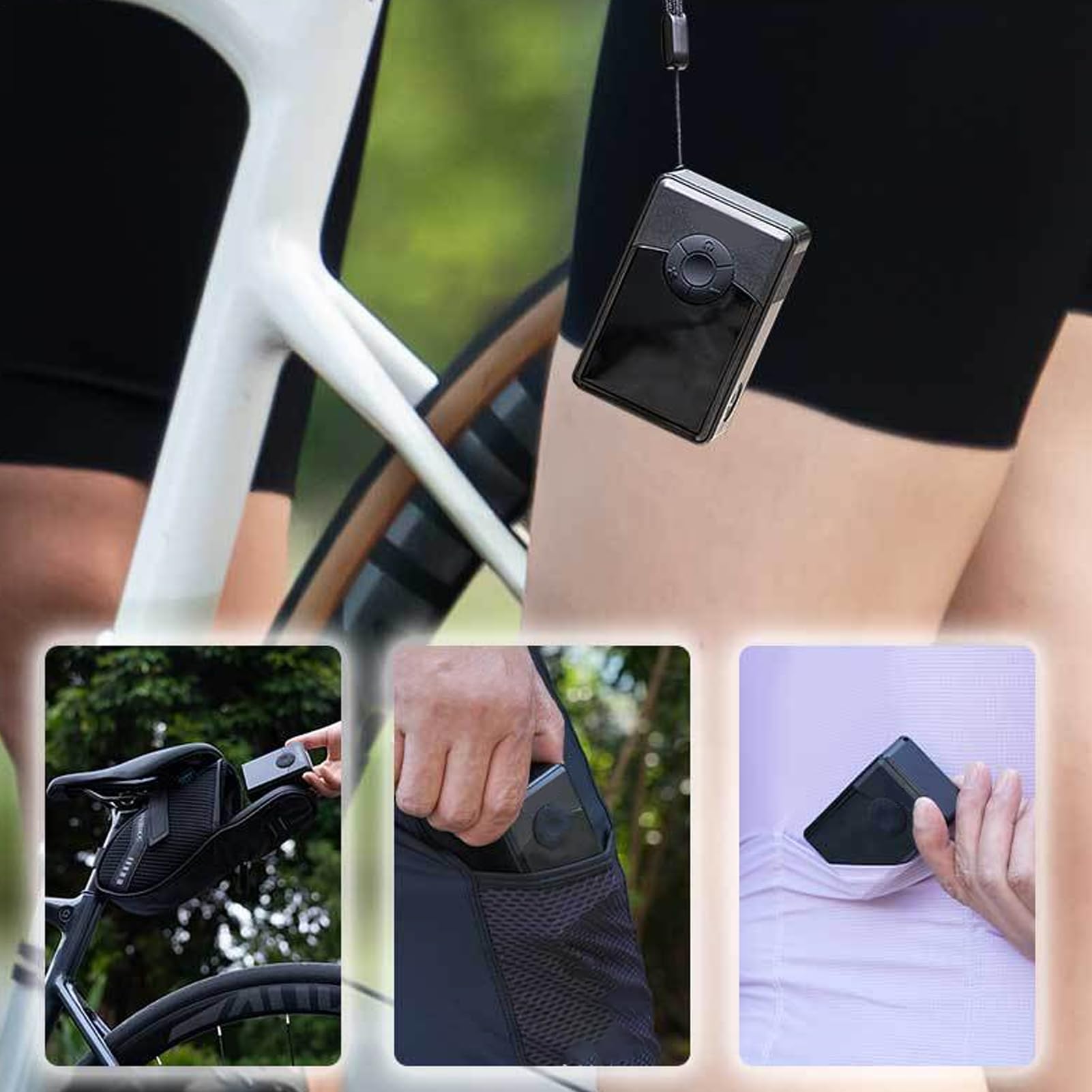 Pompe portable pour pneus de vélo Compresseur d'air sans fil