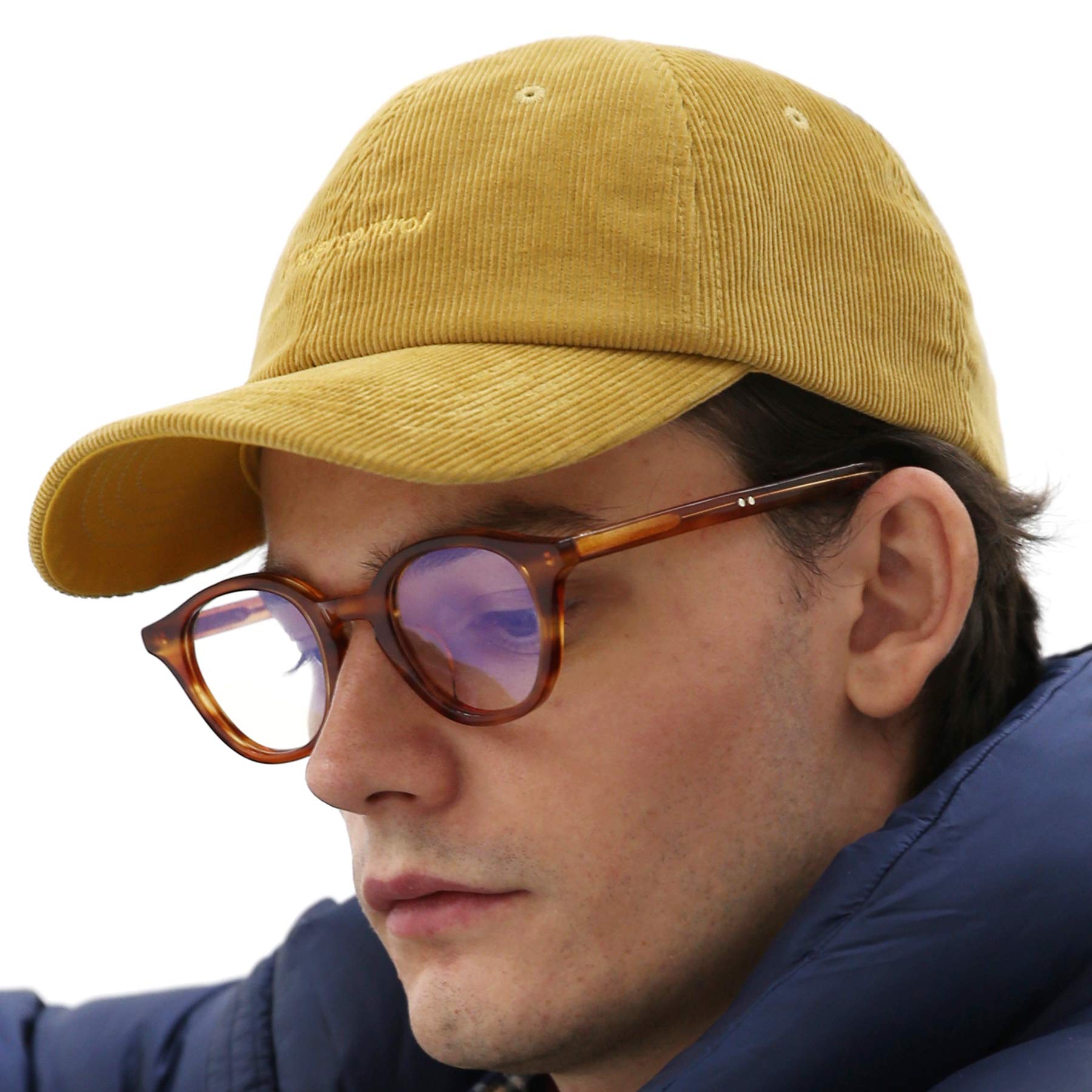 UNDERCONTROL Arial Embroidered Baseball Dad Hat Curved Visor Adjustable Cap Unisex