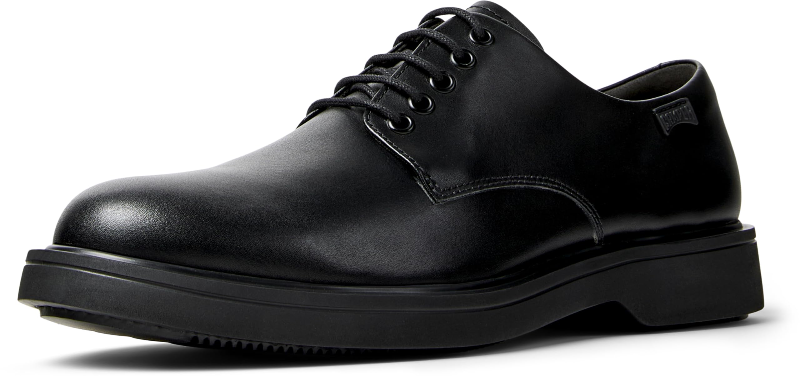Camper Norman K100998, Blucher Uomo, Nero 001, 46 EU