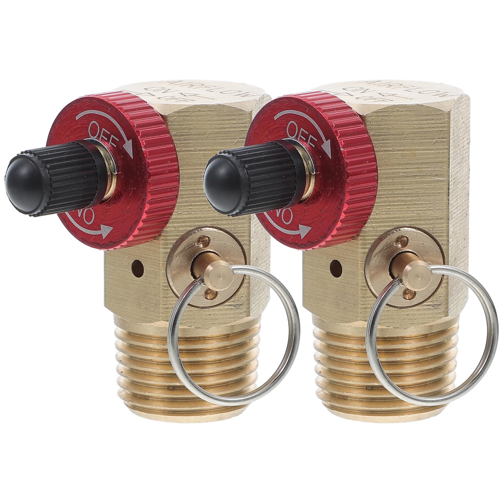 Soupape de sécurité en laiton 1/2 NPT avec clapet anti-retour anti-fuite pour compresseur