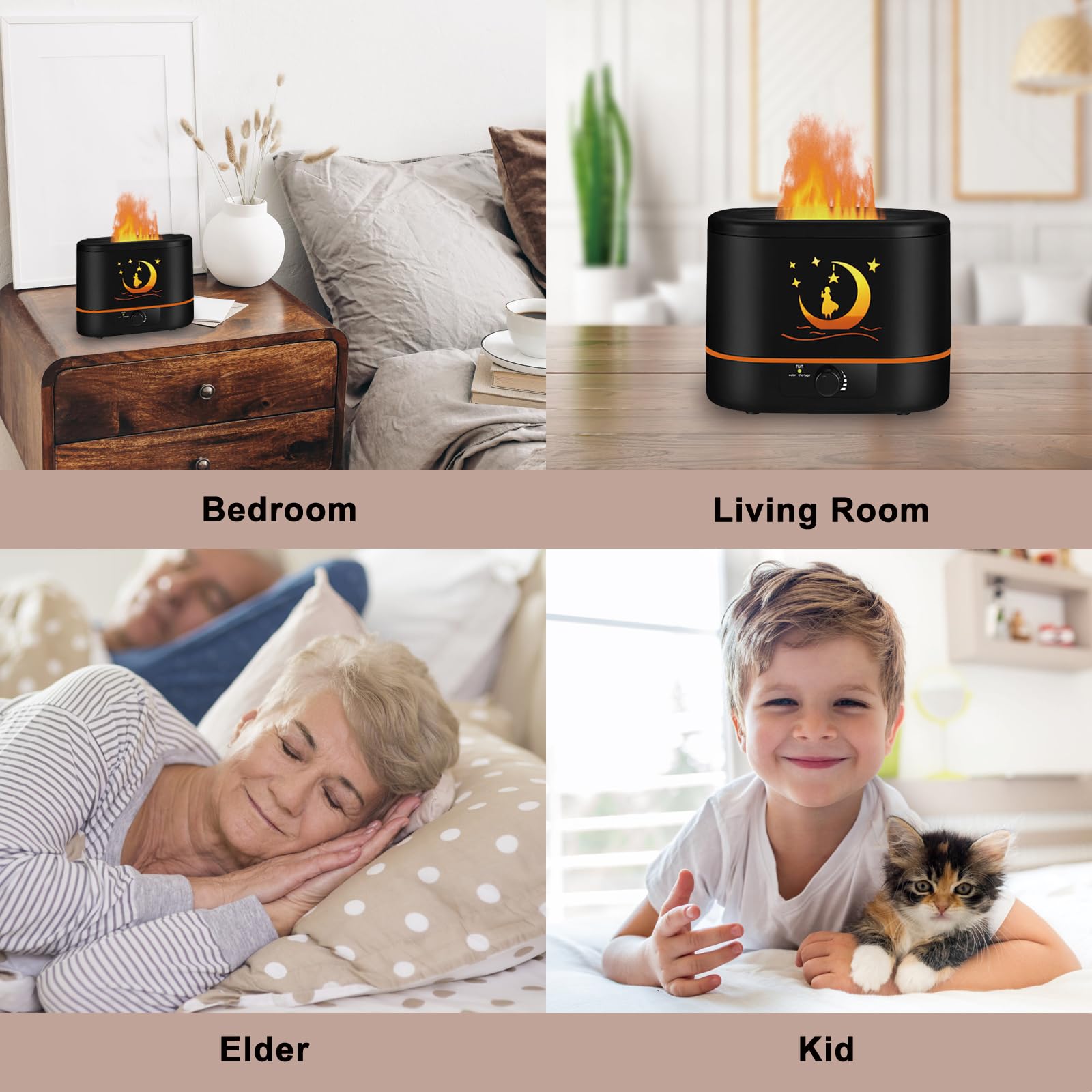 Kavolet Air Humidifiers For Bedroom, Cool Mist Humidifier With Remote - View #10
