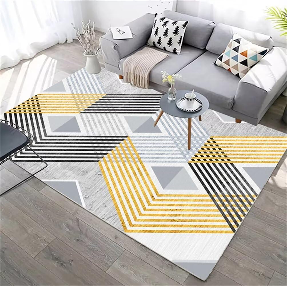 Tapis chambre fille ado gris 300x400cm facile à laver et robuste