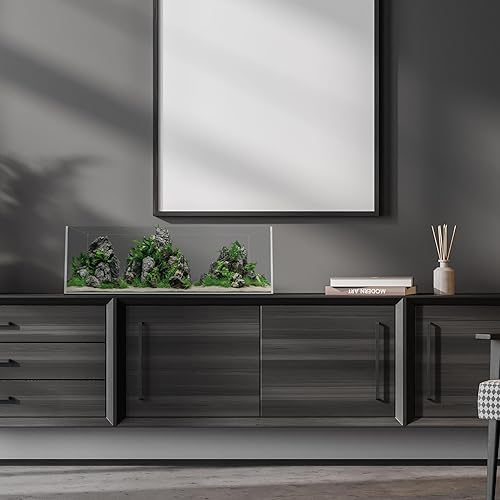 Miniatura 7 de Ultum Nature Systems - Acuario sin marcos ultratransparente, cristal con poco hierro, bordes con corte a inglete a 45, grosor de 1364 a 1532