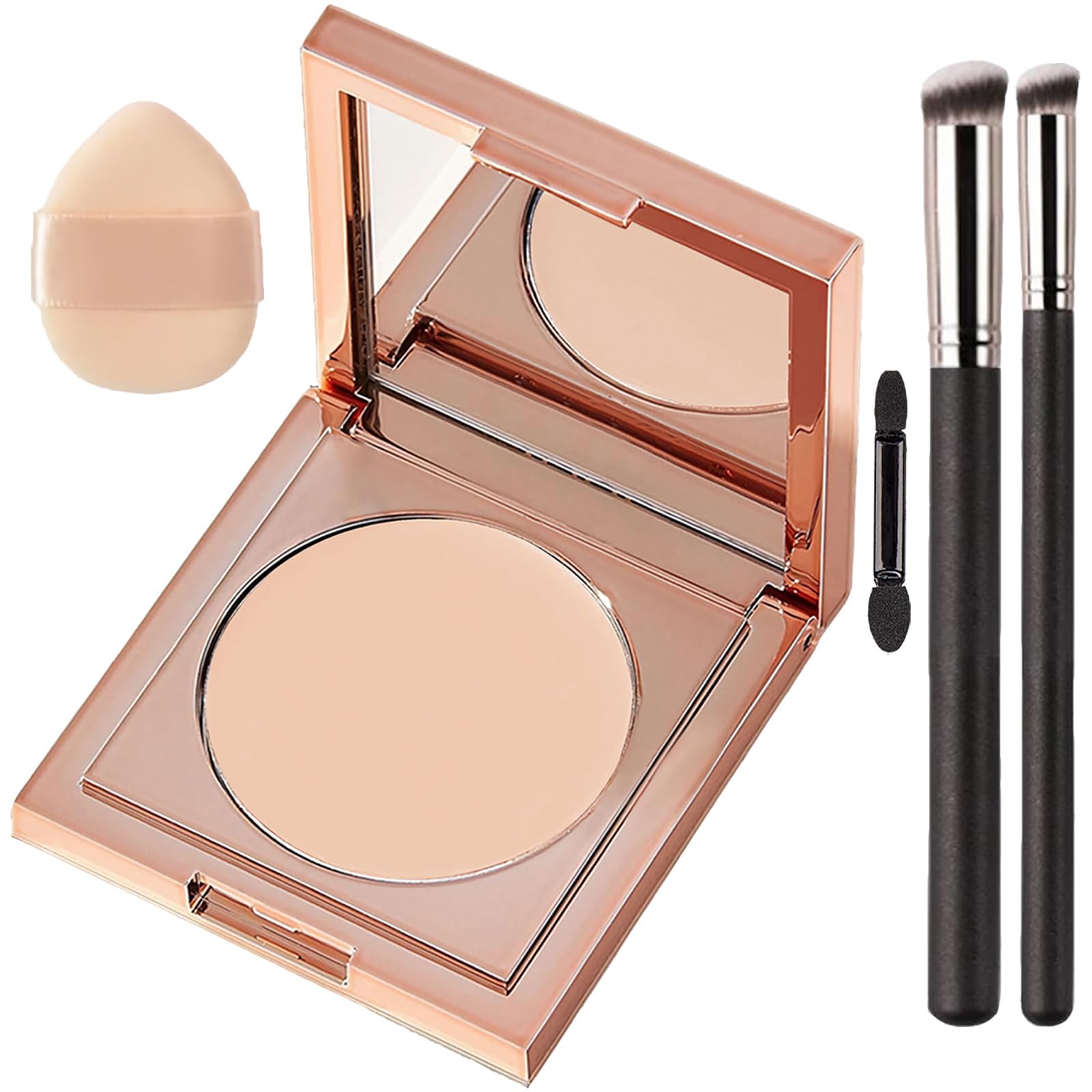 Colored Clay CC Undereye Corrector, Under Eye Concealer Color Corrector 01#Light-medium Peach