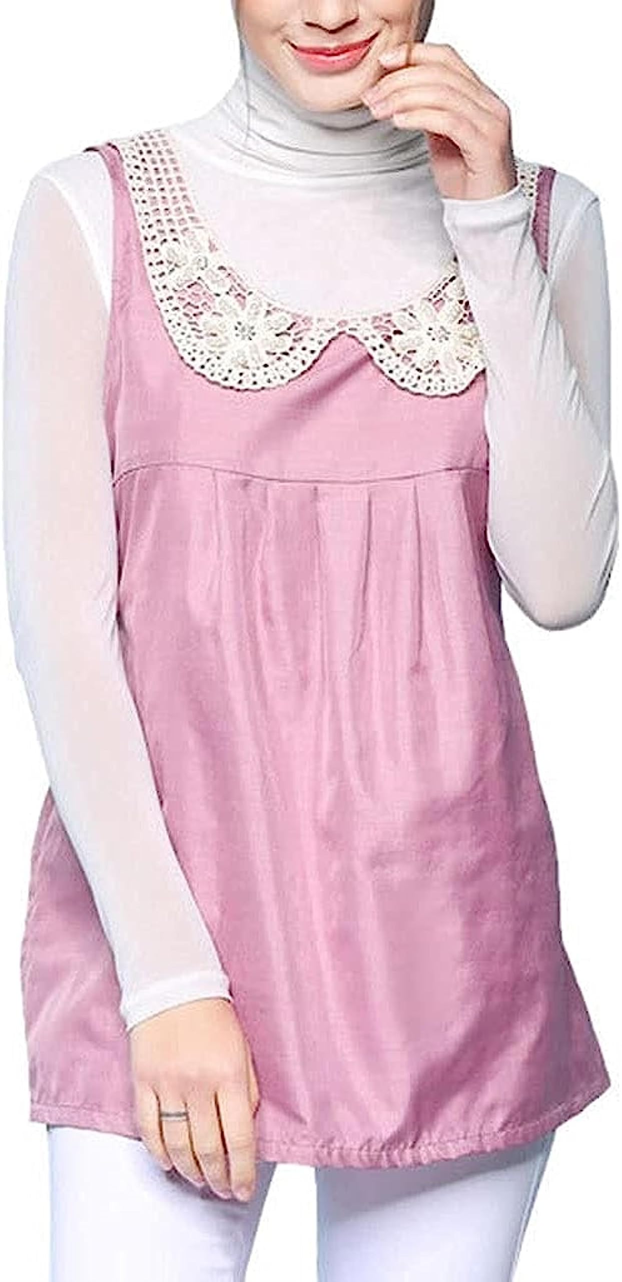Robe de Maternité Anti-rayonnement en Fibre d'Argent Pure pour Femme Enceinte