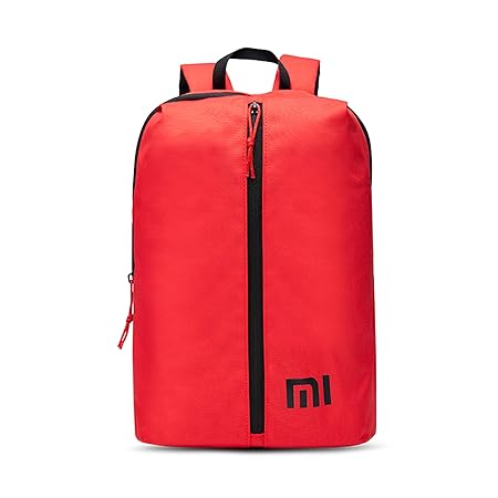 Mi Step Out 12 L Mini Backpack (Small Size, Red, Water Repellant) at Rs. 199