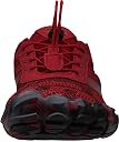 JOOMRA Womens Barefoot Road Running Shoes Size 8.5 Minimalist Wide Camping for Ladies Zero Drop Fitness Jogging Athletic Hiking Trekking Toes Workout Trail Sneakers Red 39 gallery image