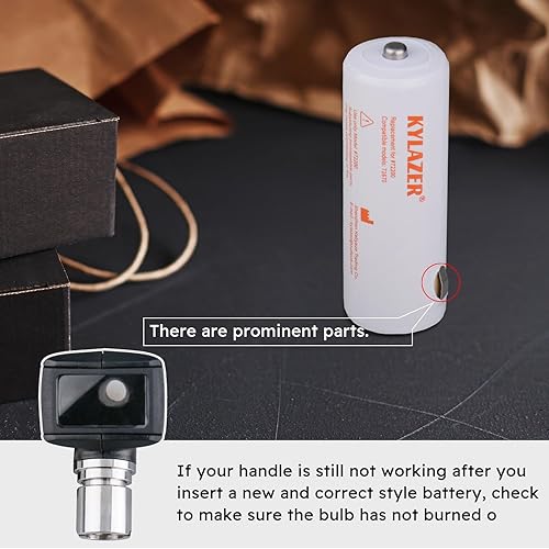 Miniatura 7 de Batería de repuesto para Welch Allyn 72300: batería recargable de níquel-cadmio de 3.5V 800mAh