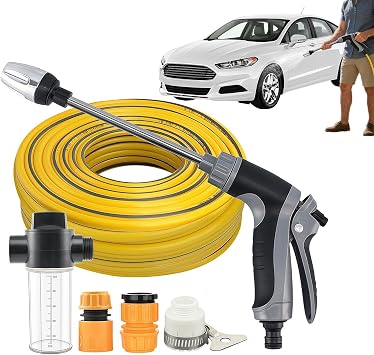 Cordless Pressure Washer - 36x14cm Hose Adjustable Spray - Portable Car Presssure Washer, Convenient Pressure Washers For Outdoor Garden Yard Patio Porch Sidewalk Pathway Driveway Terrace Flower Bed