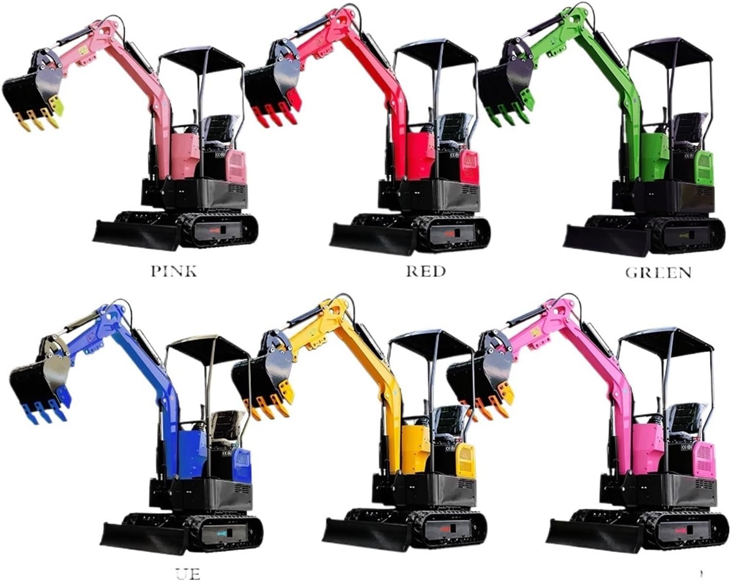 Mini Excavator 1.2 Ton Small Digger Hydraulic Full Accessories Agricultural for Kubota Engine Epa Euro 5(M-12Excavator)