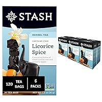 Vista 71 de Stash Tea Earl Grey - Té negro con cafeína, sin OMG, verificado por proyecto de alta calidad, sin ingredientes artificiales, 20