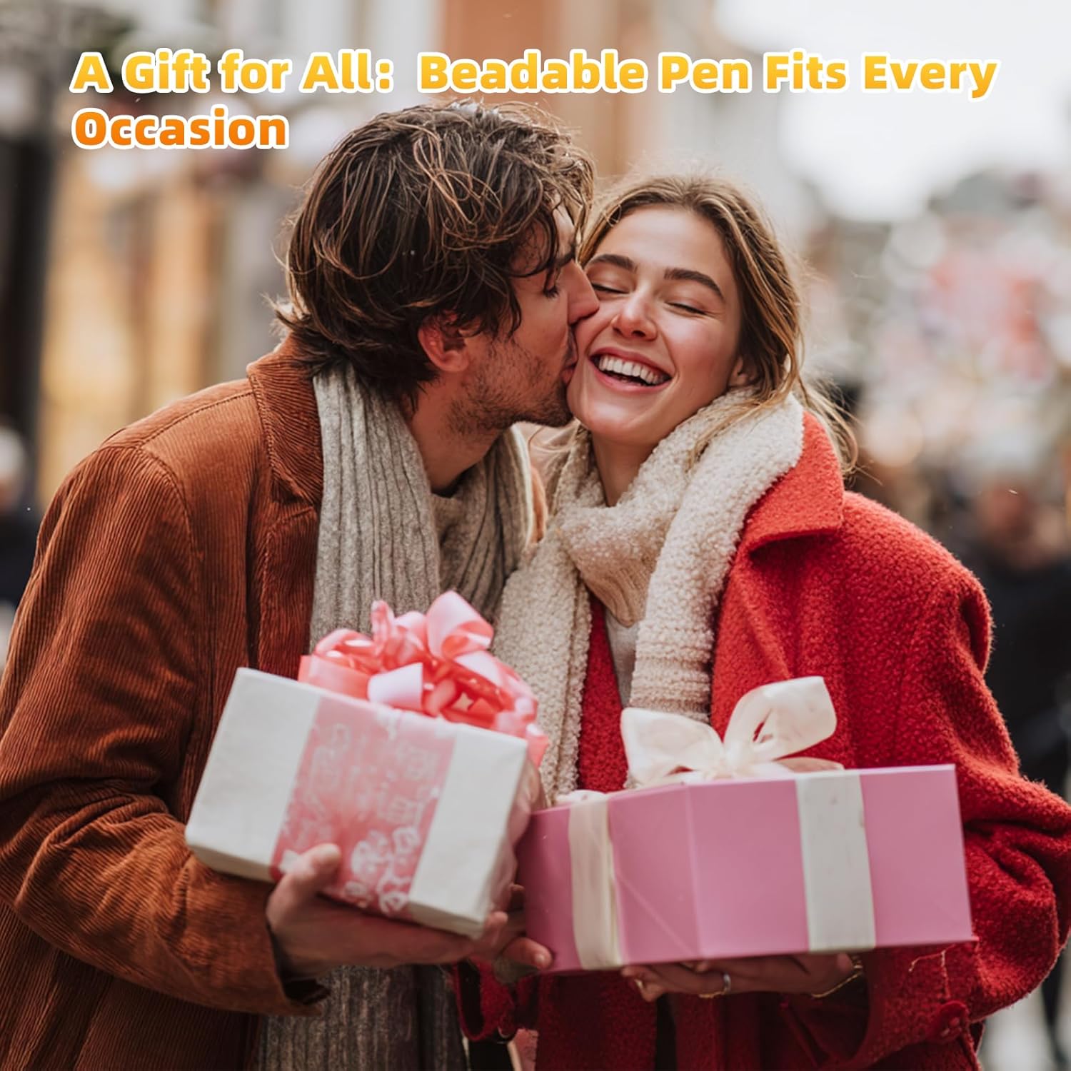 420 Pieces DIY Beadable Pen Bulk Kit – 140 PCS Ballpoint Pen with Refills & Bags – Perfect for Beads Pens Supplies, Beaded Pens for DIY Crafting – Office Supplies & Teacher Accessories (Colorful)